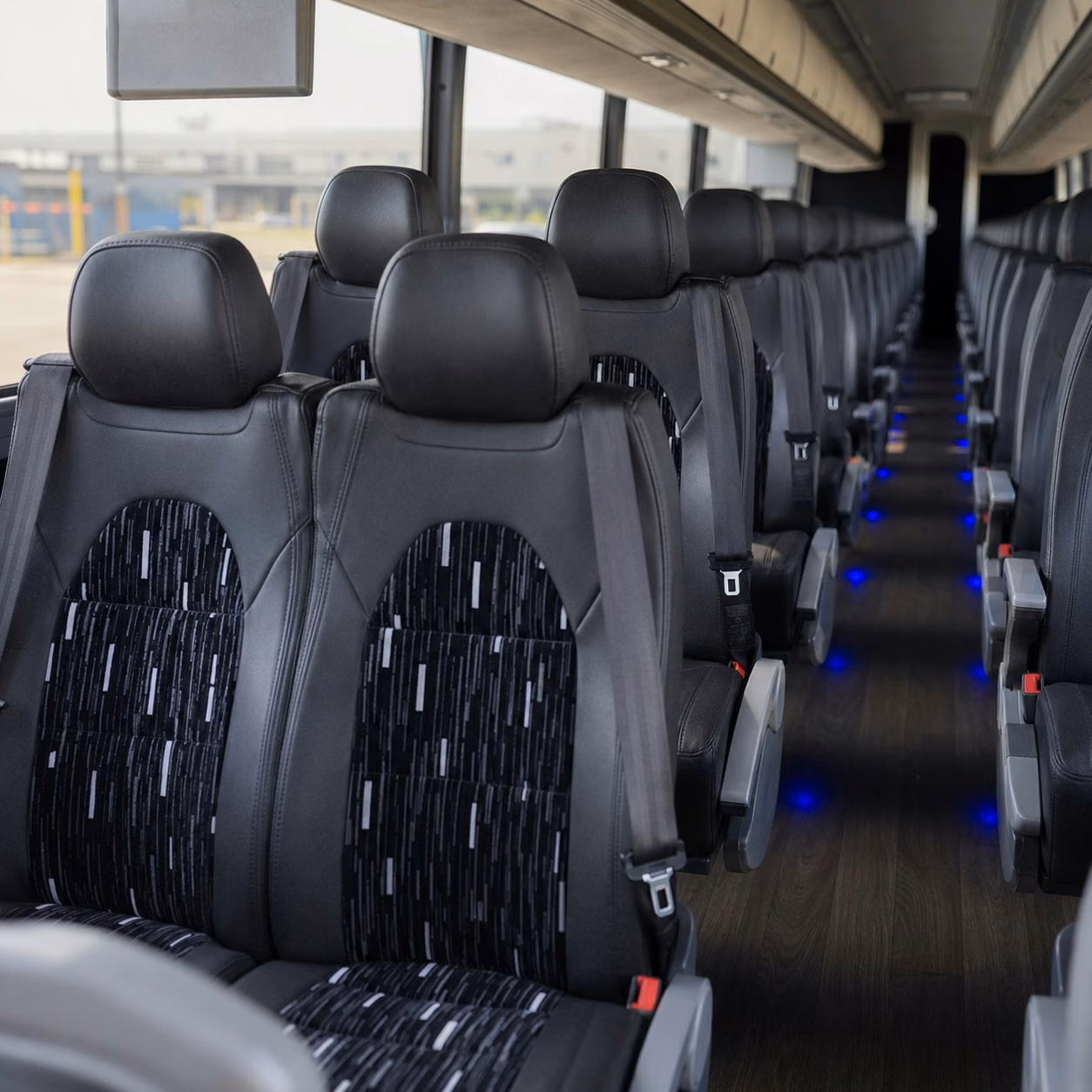 colorado springs charter bus interior gallery