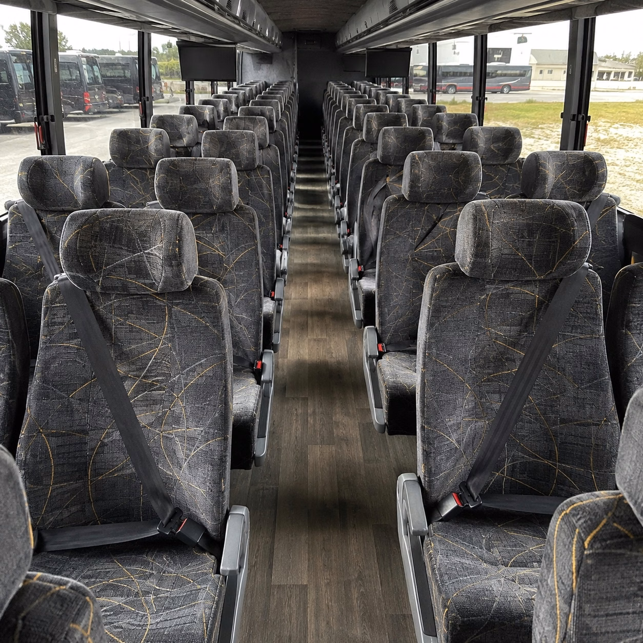 colorado springs charter bus interior