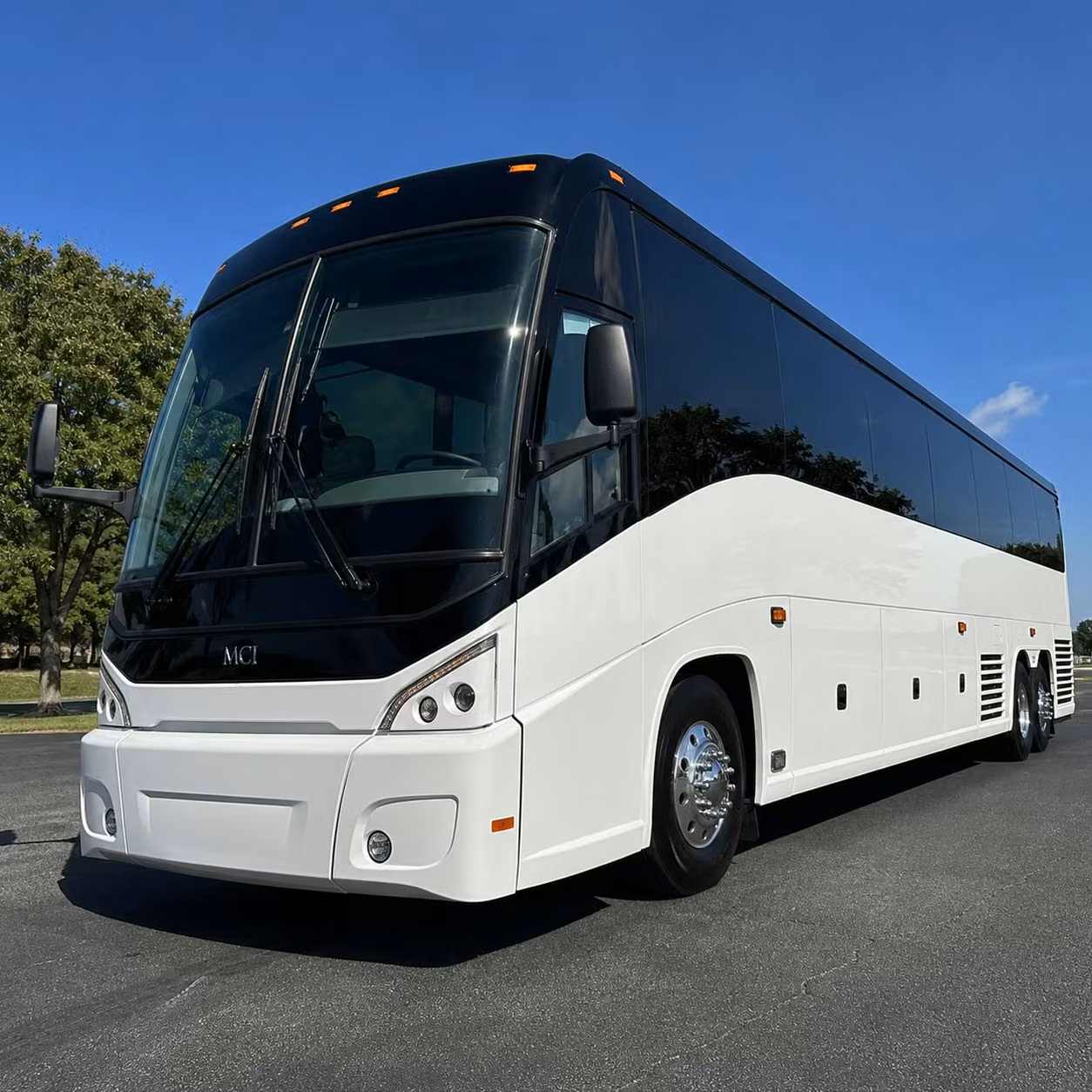 colorado springs charter bus rental exterior