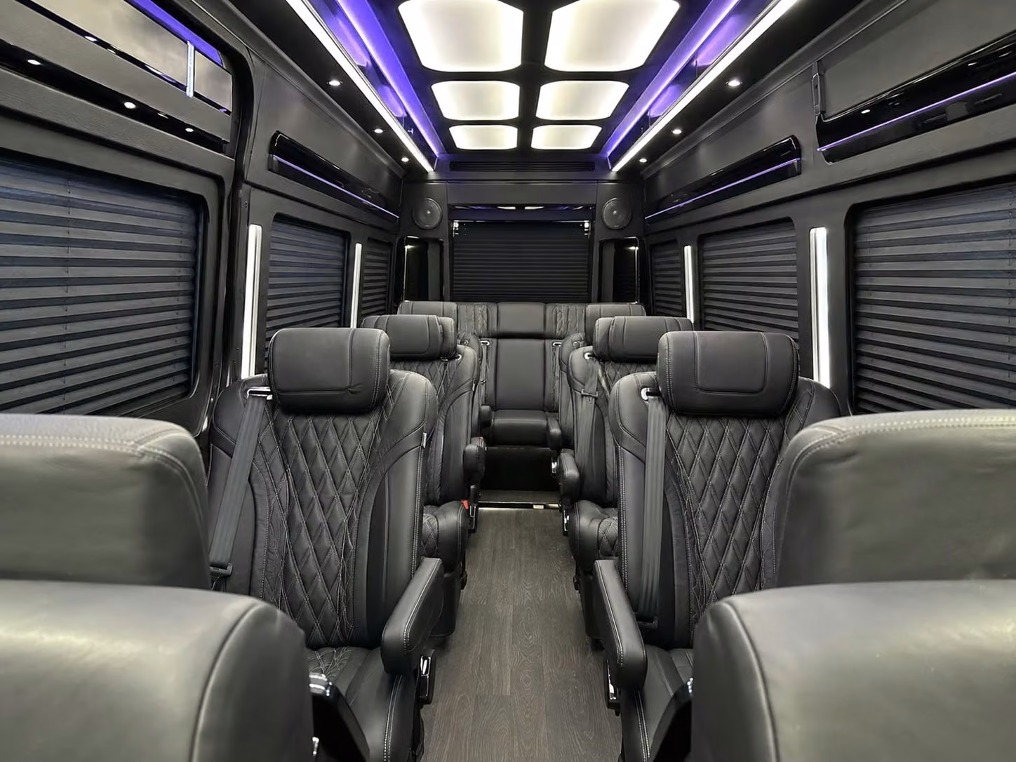 sprinter van with driver interior