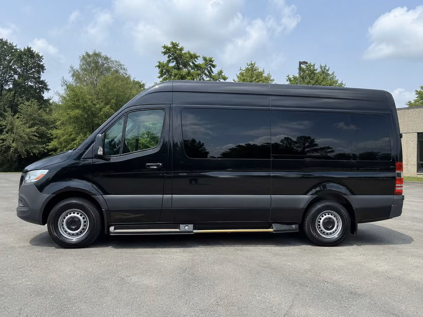 sprinter van with driver